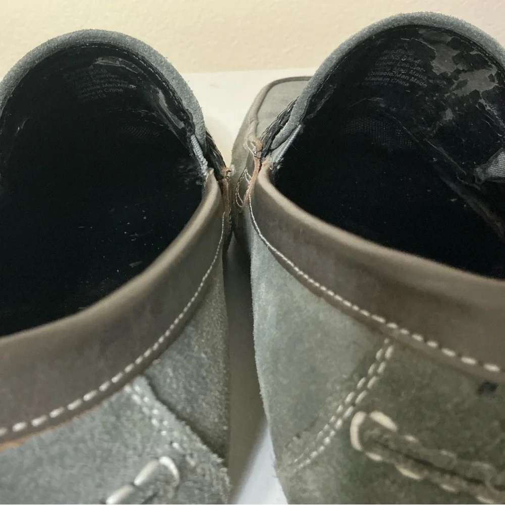 Kenneth Cole Leather Big Band Loafer 9 1/5 Gray